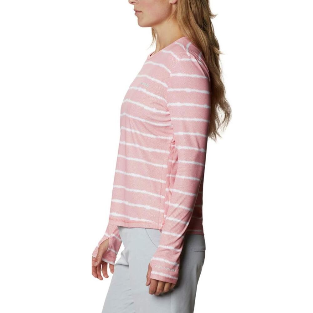 New COLUMBIA Women's Sun Deflector Summerdry Long Sleeve Shirt Size XL - Picture 3 of 11